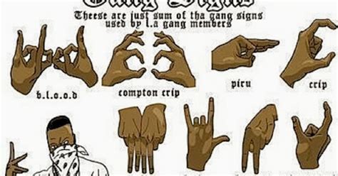 Decoding the Secret Language of Gang Signs and。